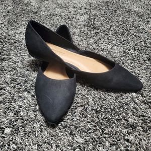 Faux Suede Flats